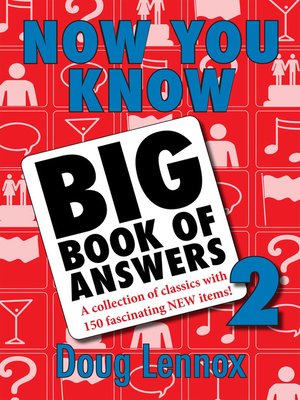 cover image of Now You Know Big Book of Answers 2
